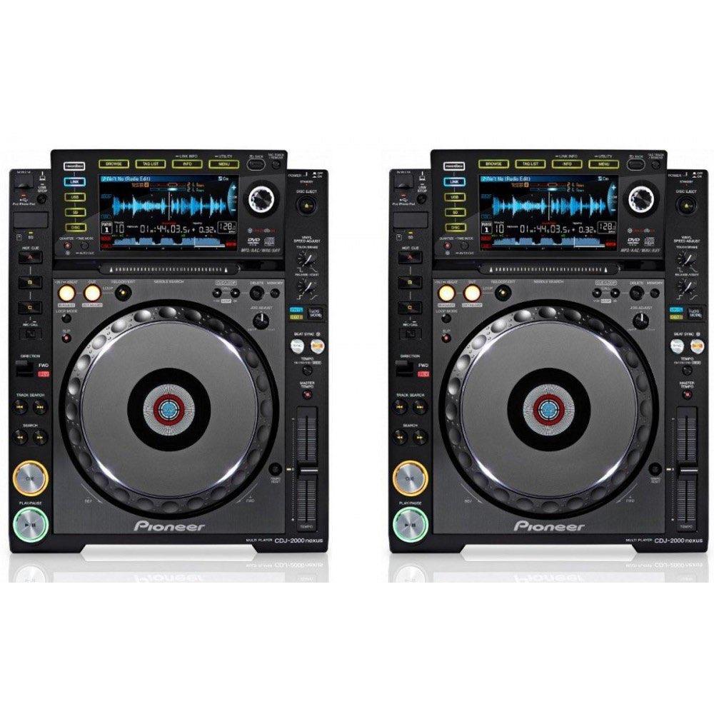 Set 2 Pioneer DJ CDJ 2000NXS 2000 NXS Nexus CDJ200NXS, Muziek en Instrumenten, Ophalen, Zo goed als nieuw, Draaitafel, Pioneer