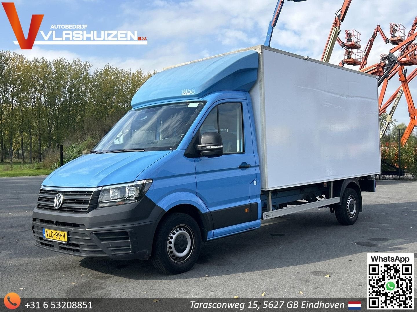Volkswagen Crafter 35 2.0 TDI L4 Trendline | € 6.950,- NETTO, Blauw, Bedrijf, 277 g/km, Electronic Stability Program (ESP)