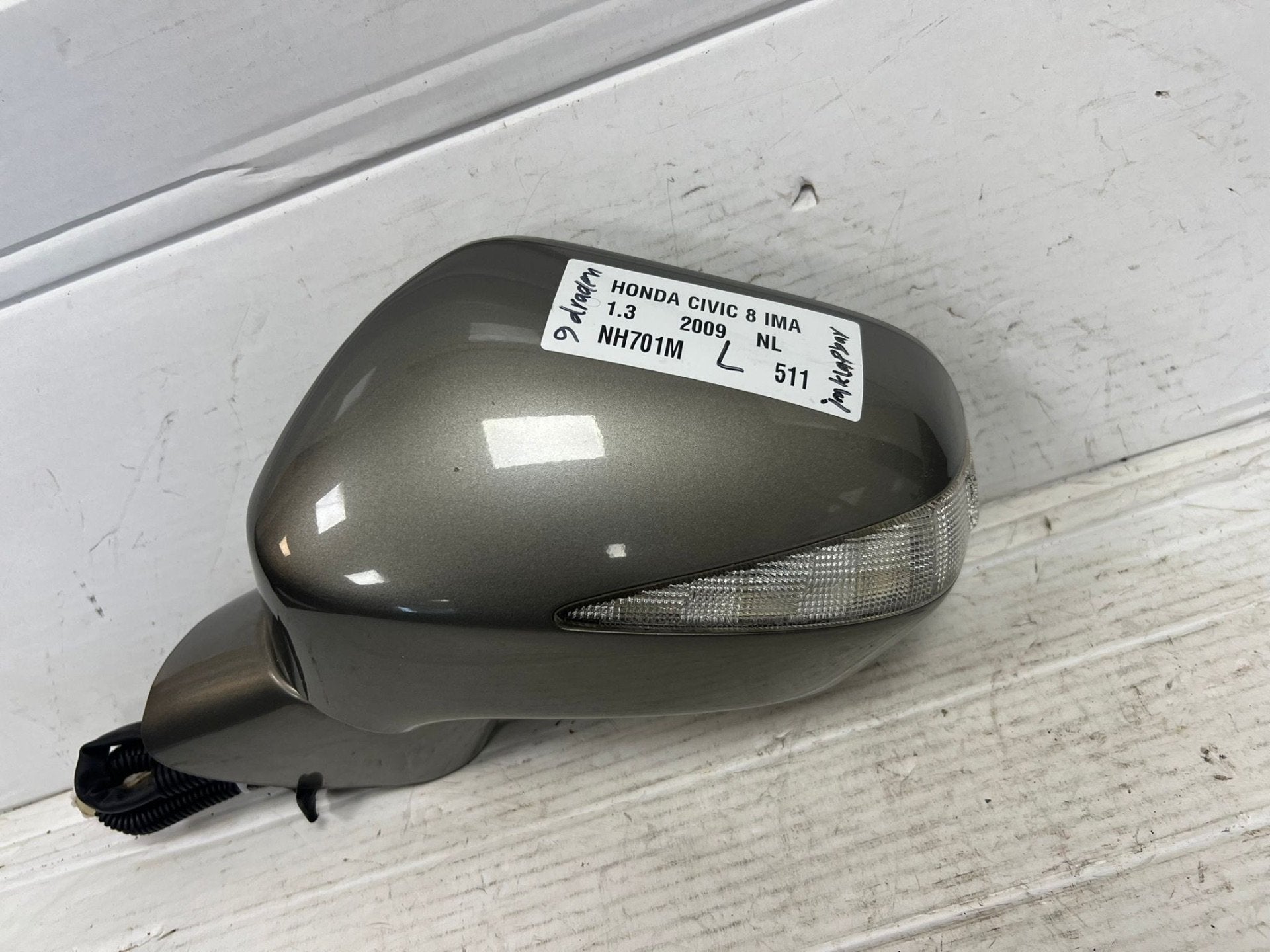 R troviseur ext rieur gauche gris NH701M pour Honda Civic 8, Info@honda.co.jp, Utilisé, Minami-Aoyama 2-chome 1-1
107-8556  Tokyo