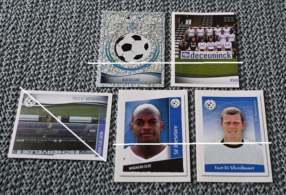 Panini Football 2010 / Roeselare / 25 stickers, Verzamelen, Verzenden, Nieuw, Poster, Plaatje of Sticker