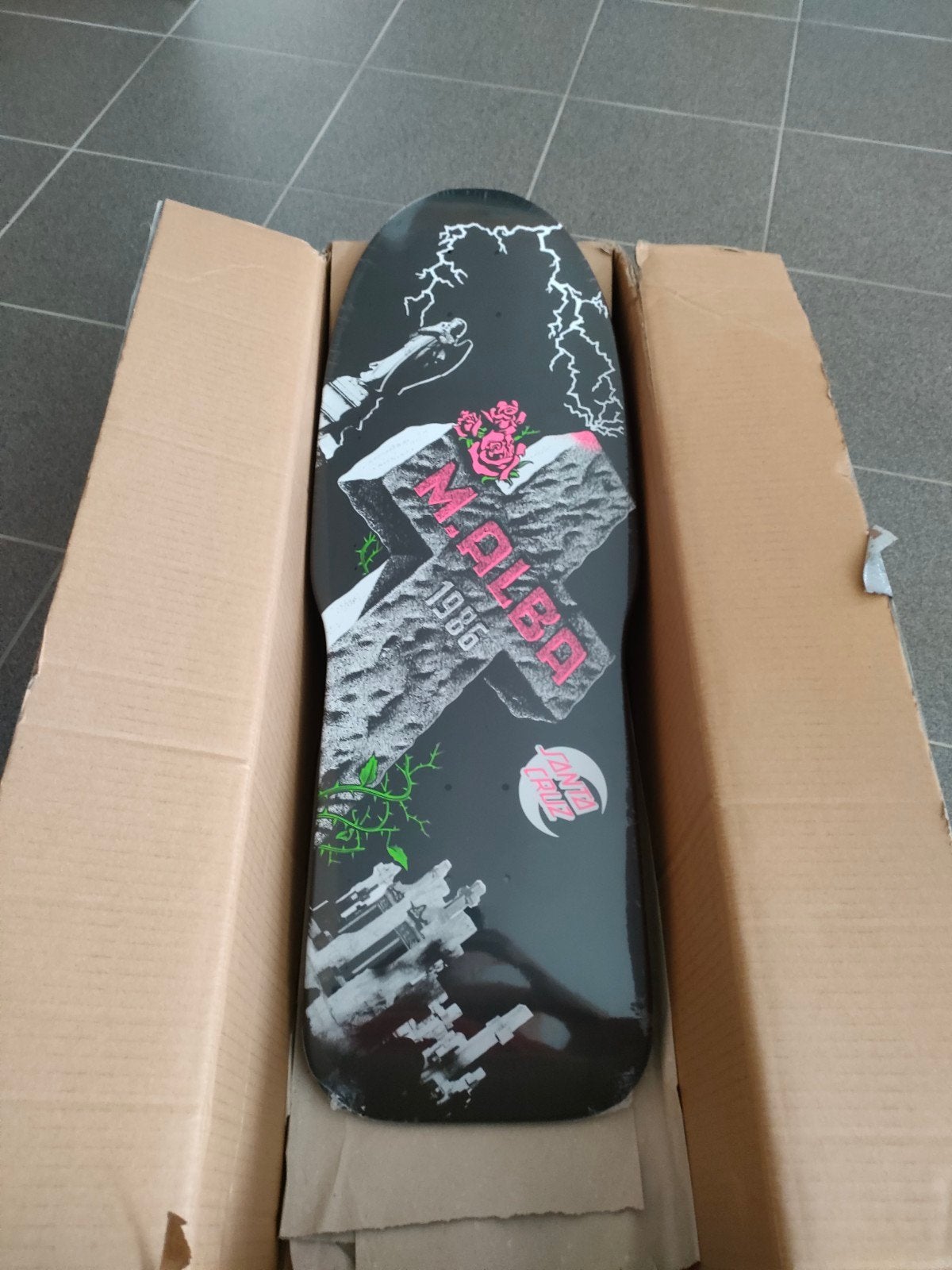 Santa Cruz deck, Ophalen