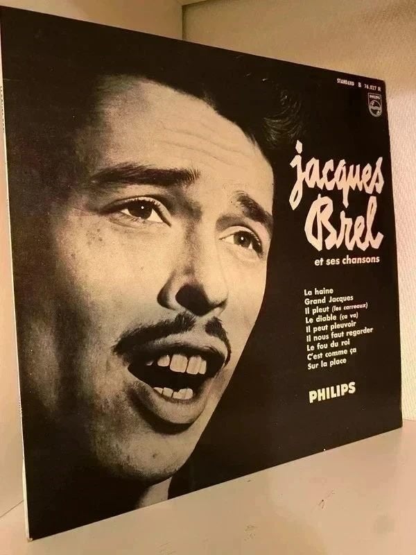 Jacques Brel – Et Ses Chansons - France 1961, LP, Pop, Utilisé, Envoi
