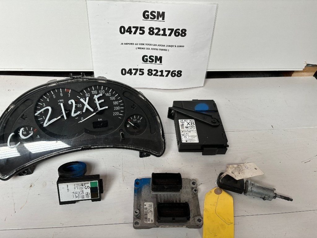 KIT DE DEMARRAGE OPEL CORSA C 1200 ESSENCE, RUE BRIGADE PIRON 307, Enlèvement, Utilisé, Garage_bila@yahoo.fr
