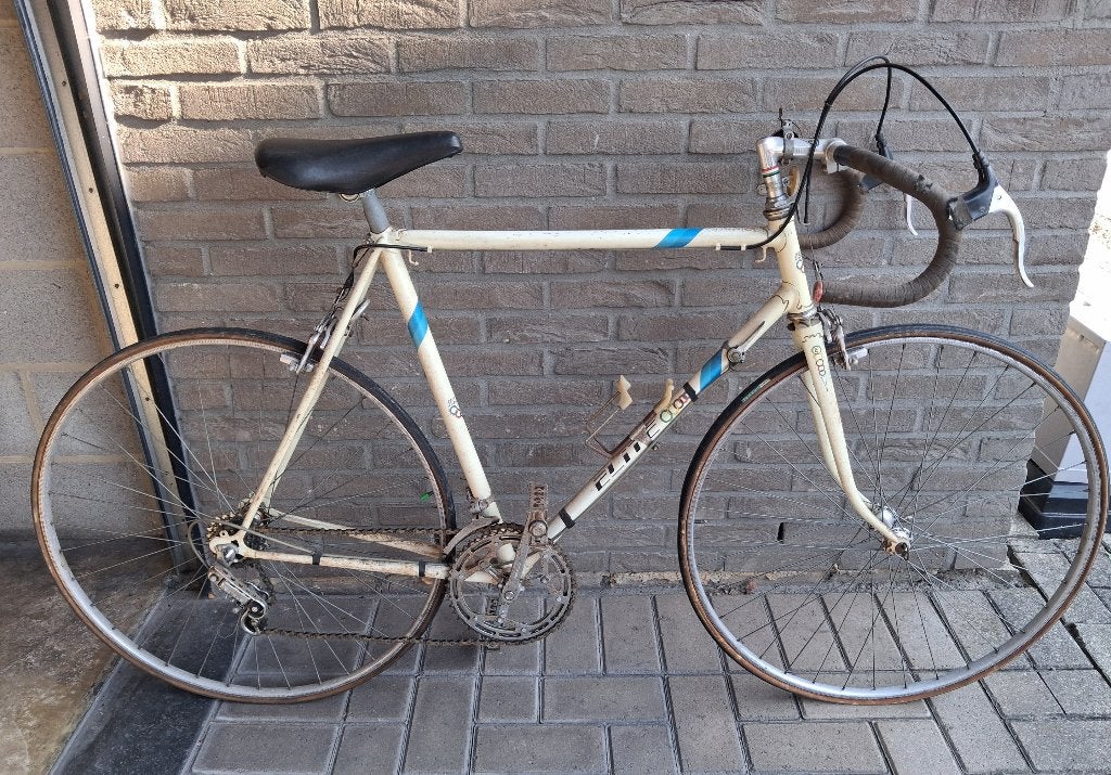 Racefiets vintage Campagnolo Mafac Hermesse San Marco Rally, Fietsen en Brommers, Ophalen, Gebruikt, Staal, 53 tot 57 cm