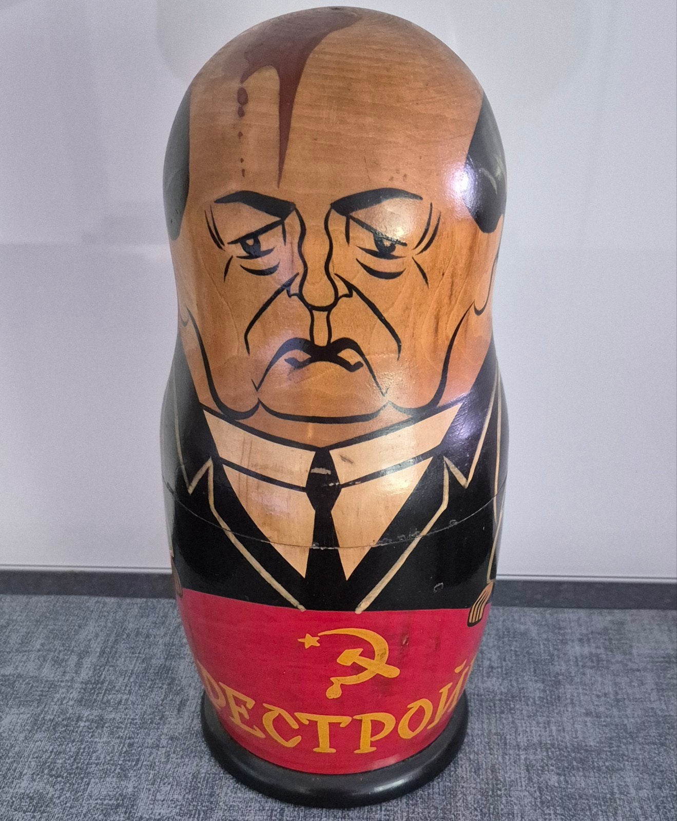 Vintage politieke Matroesjka poppenset 10 stuks, Enlèvement