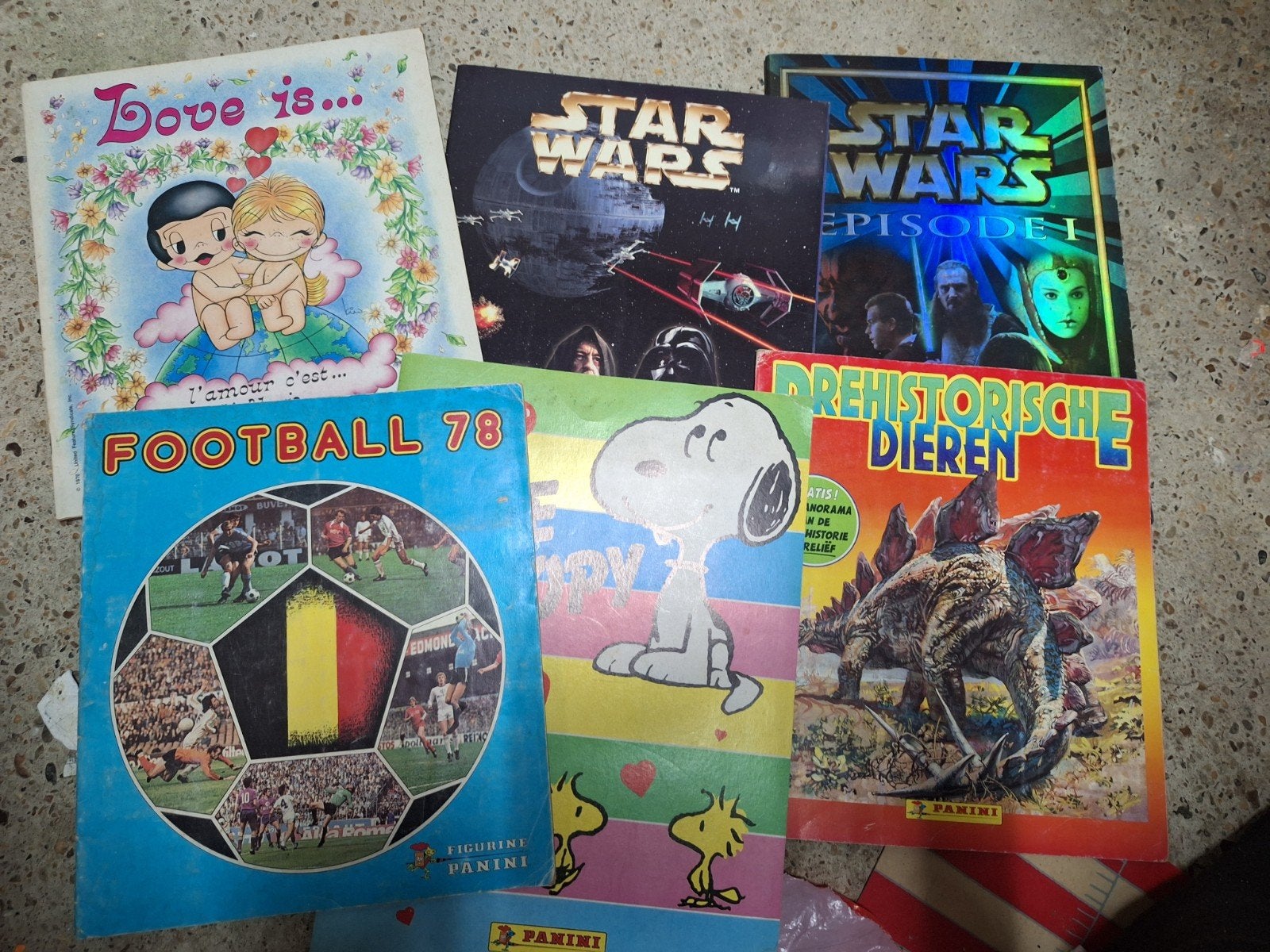 Vintage stickeralbums, Enlèvement ou Envoi