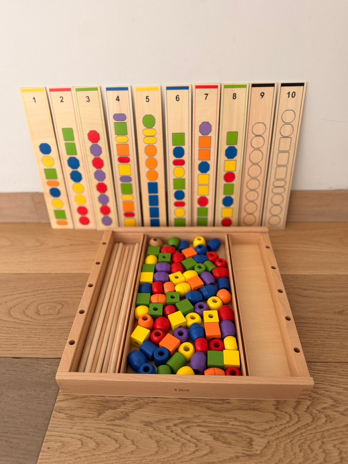 Houten speelgoed, Ophalen, Gebruikt