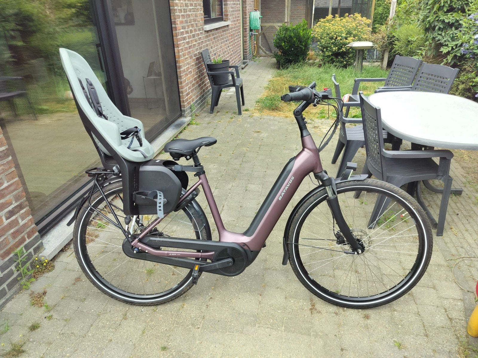 Batavus E-go power 400 wh, Ophalen, 47 tot 50 cm, Versnellingen, Batavus