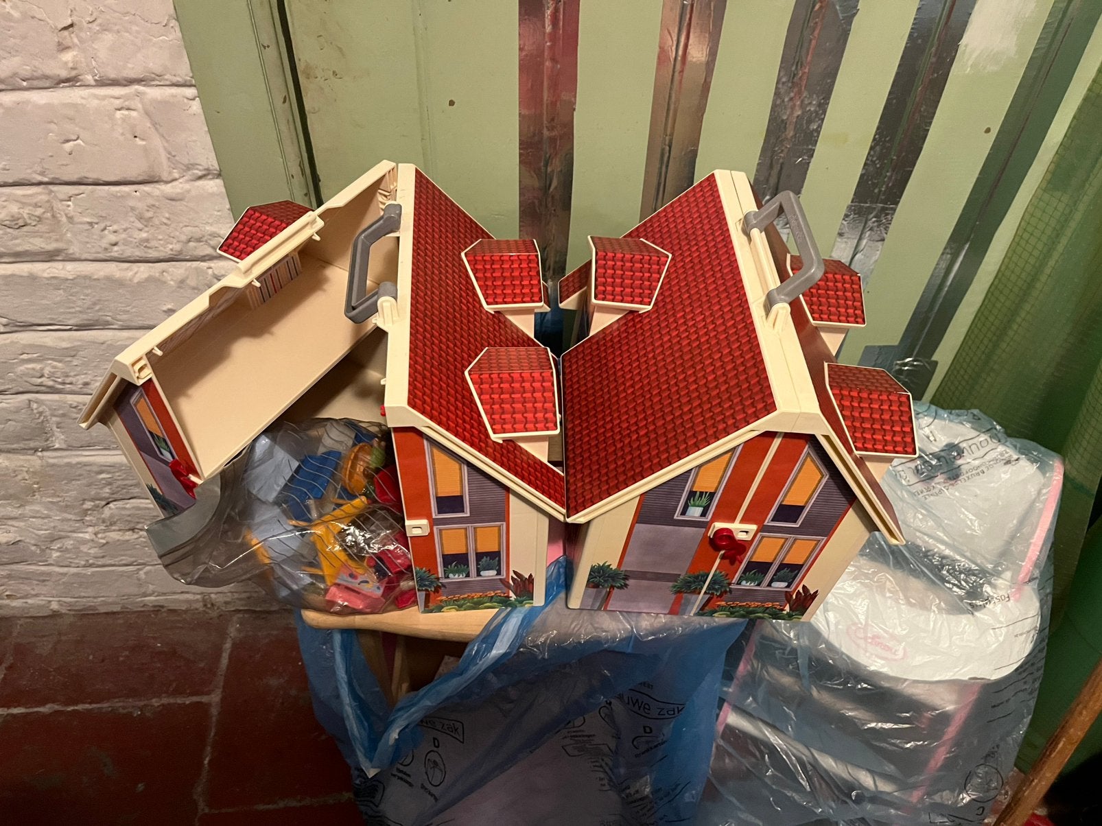 Playmobil-huis en zijn meubels, Kinderen en Baby's, Speelgoed | Playmobil, Ophalen, Gebruikt