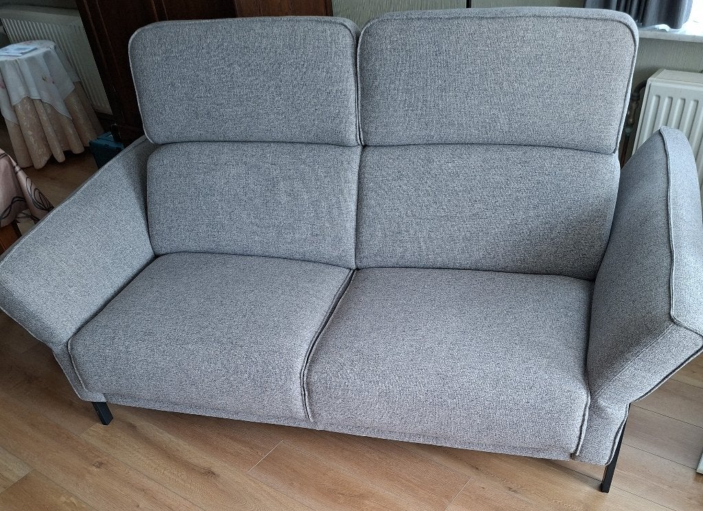 Salonzetel tweezit, Ophalen, Zo goed als nieuw, Stof, Stoffen tweezit. Comfort.