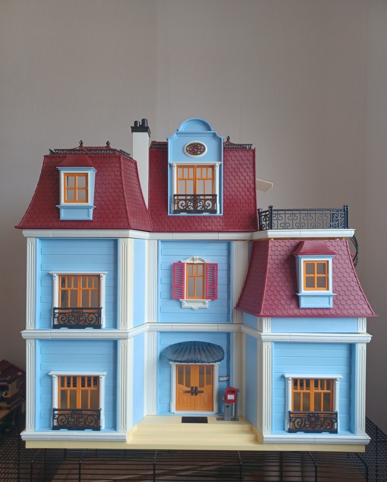 Playmobil herenhuis met toebehoren, Ophalen, Gebruikt, Poppenhuis