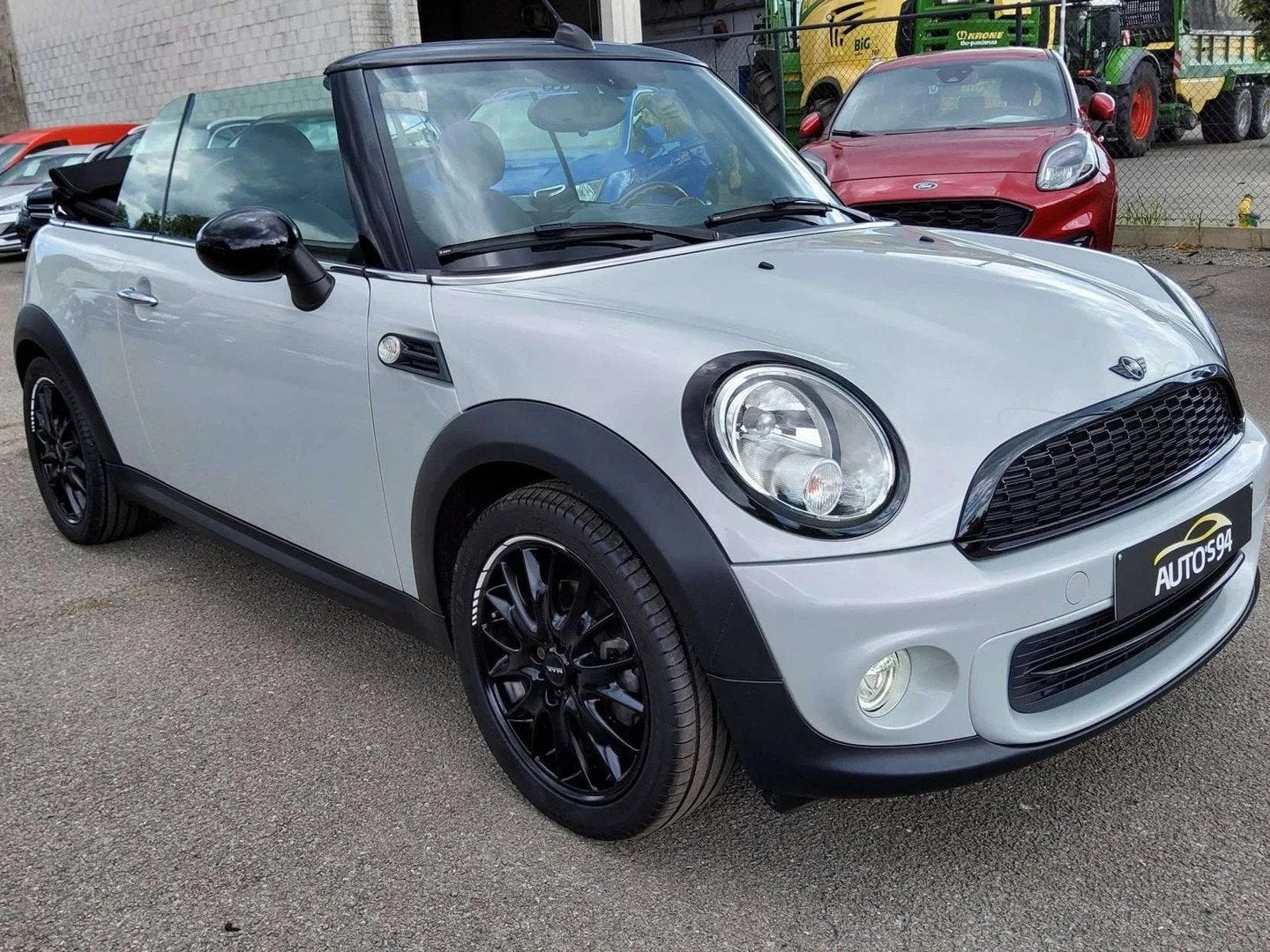 MINI Cabrio Cooper Mini Cabriolet 1.6i Cooper AUTOMAAT, Argent ou Gris, Achat, Euro 6, Entreprise