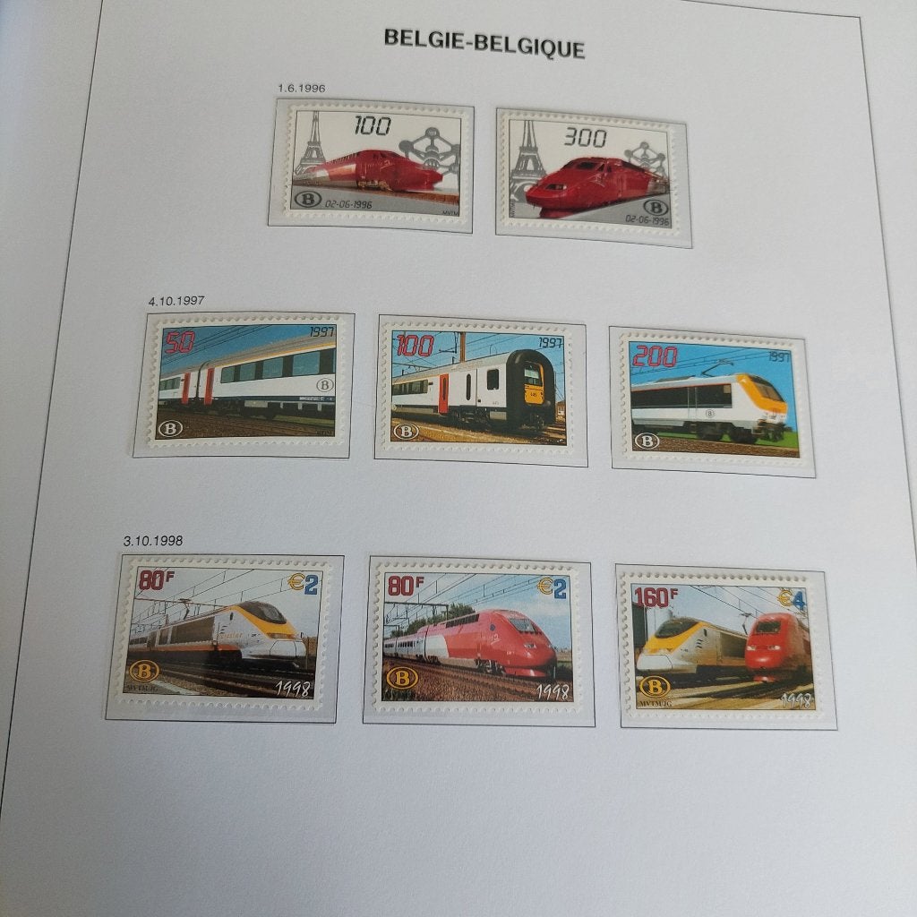 Collection de vignettes ferroviaires 1999/2012, Sans timbre, Neuf, Enlèvement ou Envoi, Non oblitéré