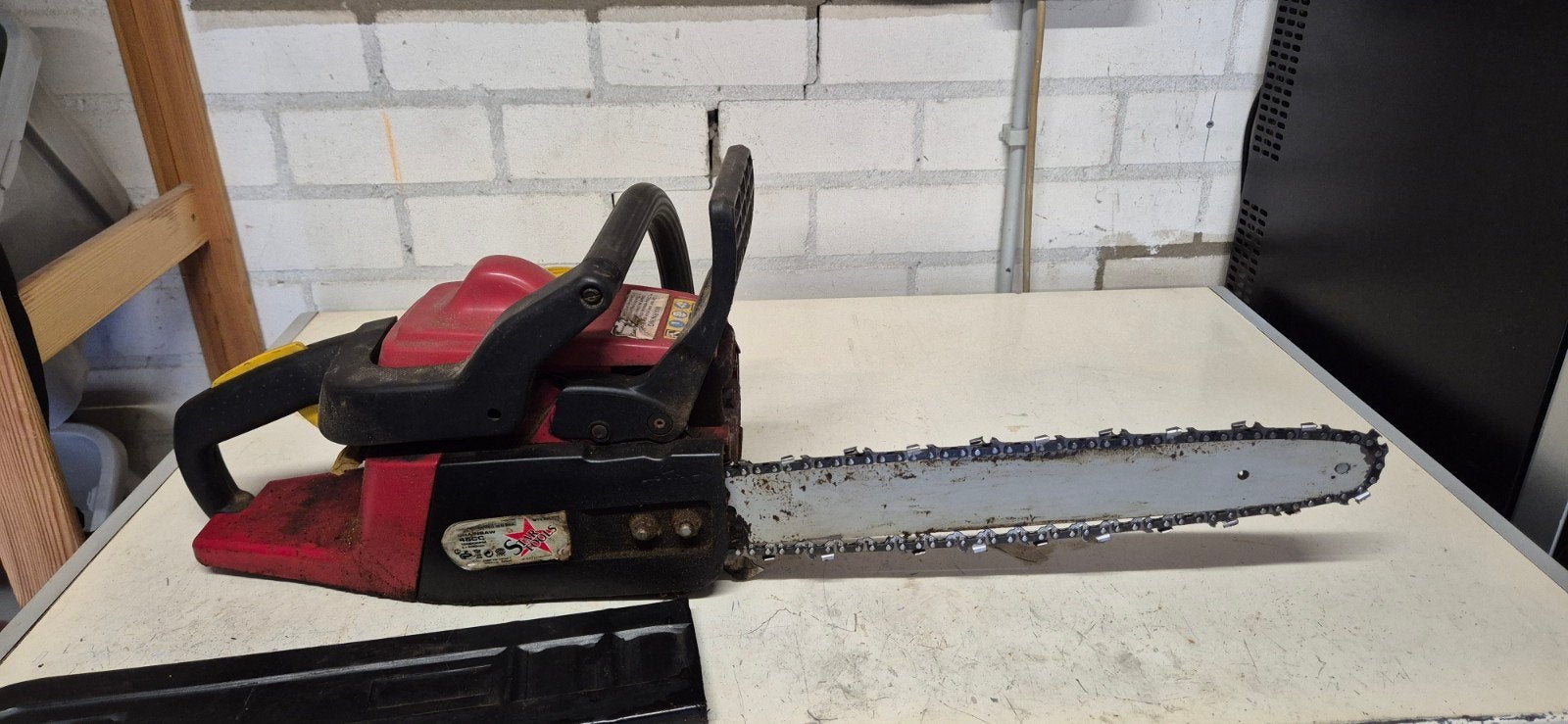ketting zaag op benzine 40 cm, Doe-het-zelf en Bouw, Ophalen, Kettingzaag, 30 tot 70 mm, Startools