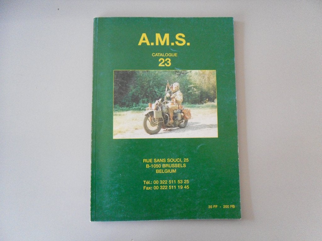 Catalogue A.M.S. 23 - Militaria, Livres, Enlèvement ou Envoi, Utilisé, Autres sujets/thèmes
