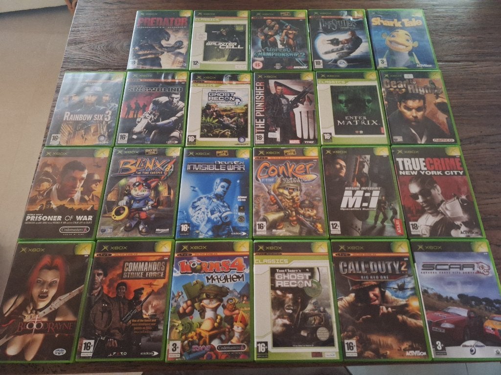 xbox spelletjes, Games en Spelcomputers, Ophalen, Gebruikt, Overige genres, Vanaf 3 jaar