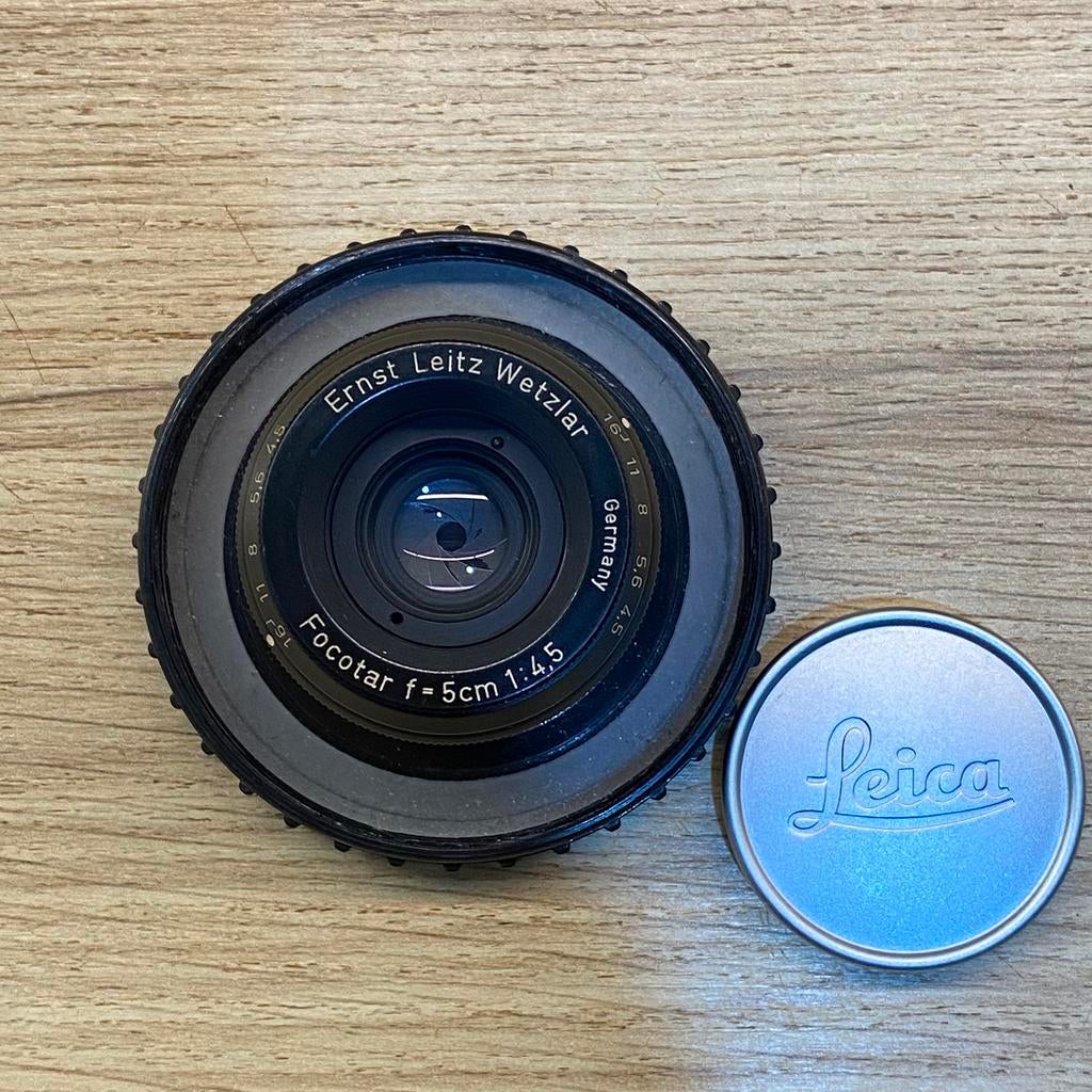 Leitz Wetzlar Focotar 5cm f4.5, DOOCQ, Leica*nieuw, Ophalen of Verzenden, Nieuw, Doka-onderdelen