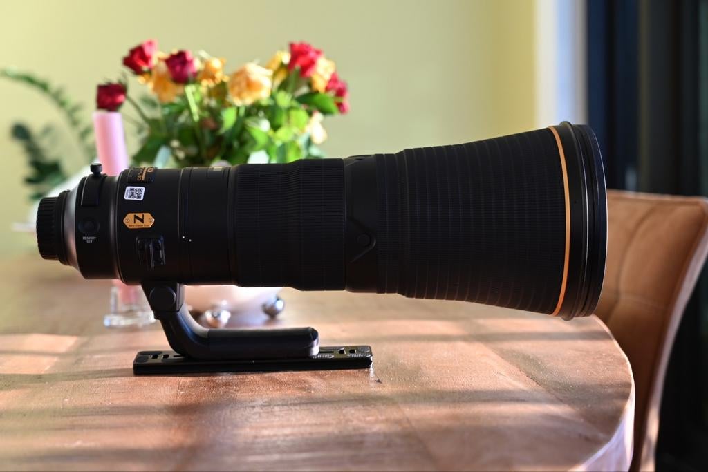 Nikon Nikkor AF-S f/4 600 mm FL ED VR, Audio, Tv en Foto, Foto | Lenzen en Objectieven, Ophalen, Zo goed als nieuw