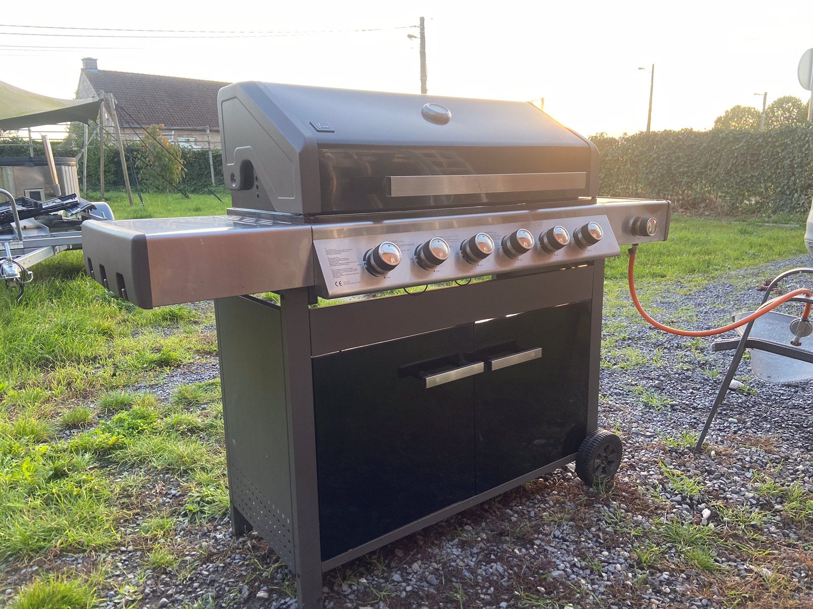 Barbecue gaz Culinaire modèle Vilda, Jardin & Terrasse, Enlèvement, Utilisé