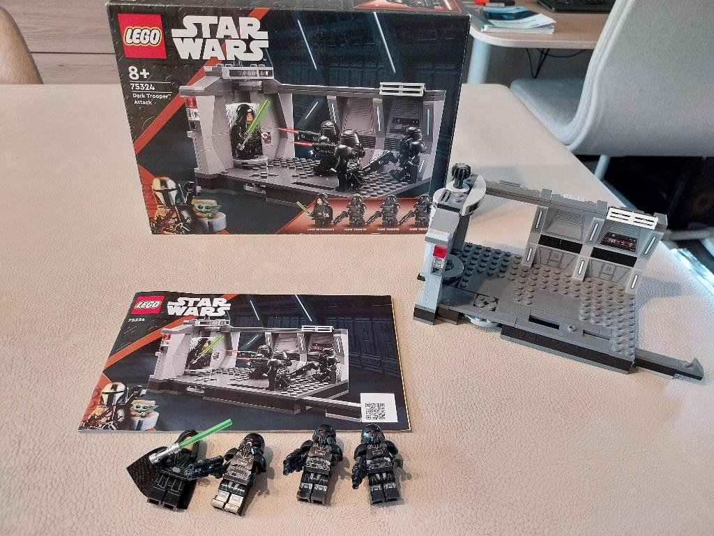 lego star wars 75324 Dark Trooper Attack, Star Wars, Lego, Ophalen of Verzenden, Zo goed als nieuw