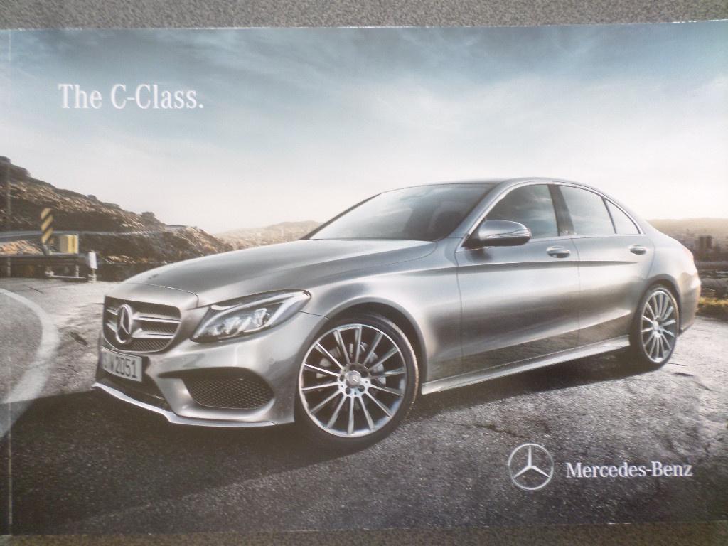 Mercedes C Brochure - ENGELS, Boeken, Ophalen of Verzenden, Mercedes