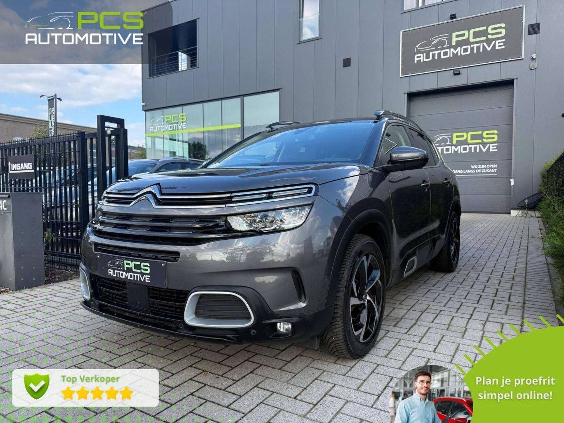 Citroen C5 Aircross 1.2 Benzine / Automaat / BTW-aftrekbaar, Auto's, Automaat, Dealer onderhouden, Gebruikt, 1199 cc