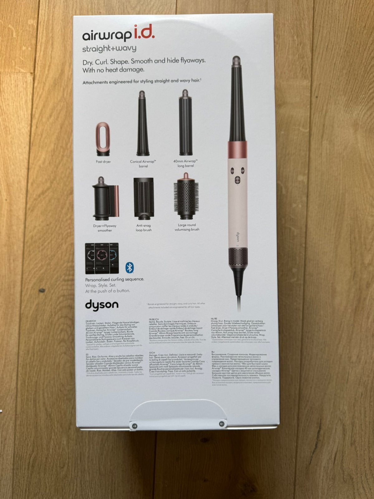 Dyson Airwrap – Ceramic Pink/Rose Gold | Nieuw, Handtassen en Accessoires, Uiterlijk | Haarverzorging, Ophalen of Verzenden, Nieuw