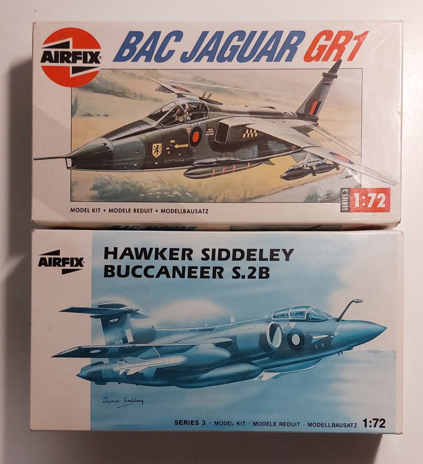 AIRFIX 1/72 Black Jaguar & Buccaneer s 2b., Hobby & Loisirs créatifs, Modélisme | Avions & Hélicoptères, Neuf, Enlèvement ou Envoi