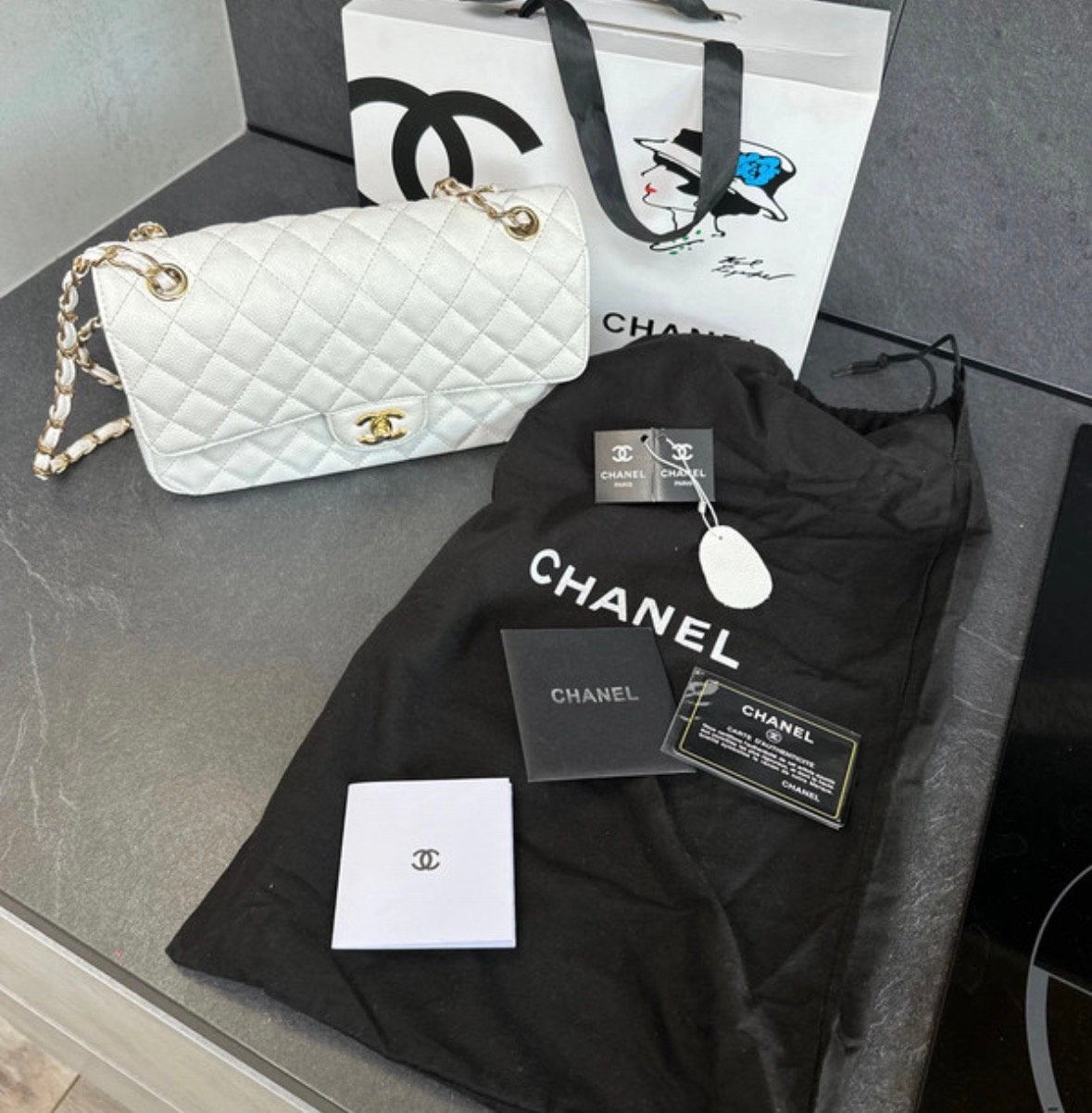 Sac à main Chanel, Enlèvement ou Envoi, Comme neuf, Sac à main