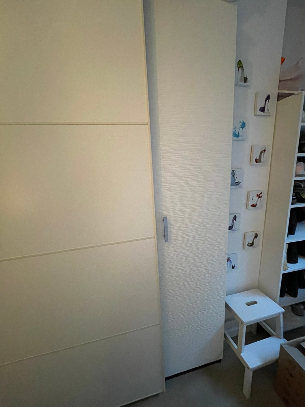 2 deuren ikea kast incl spiegel, Ophalen, Gebruikt