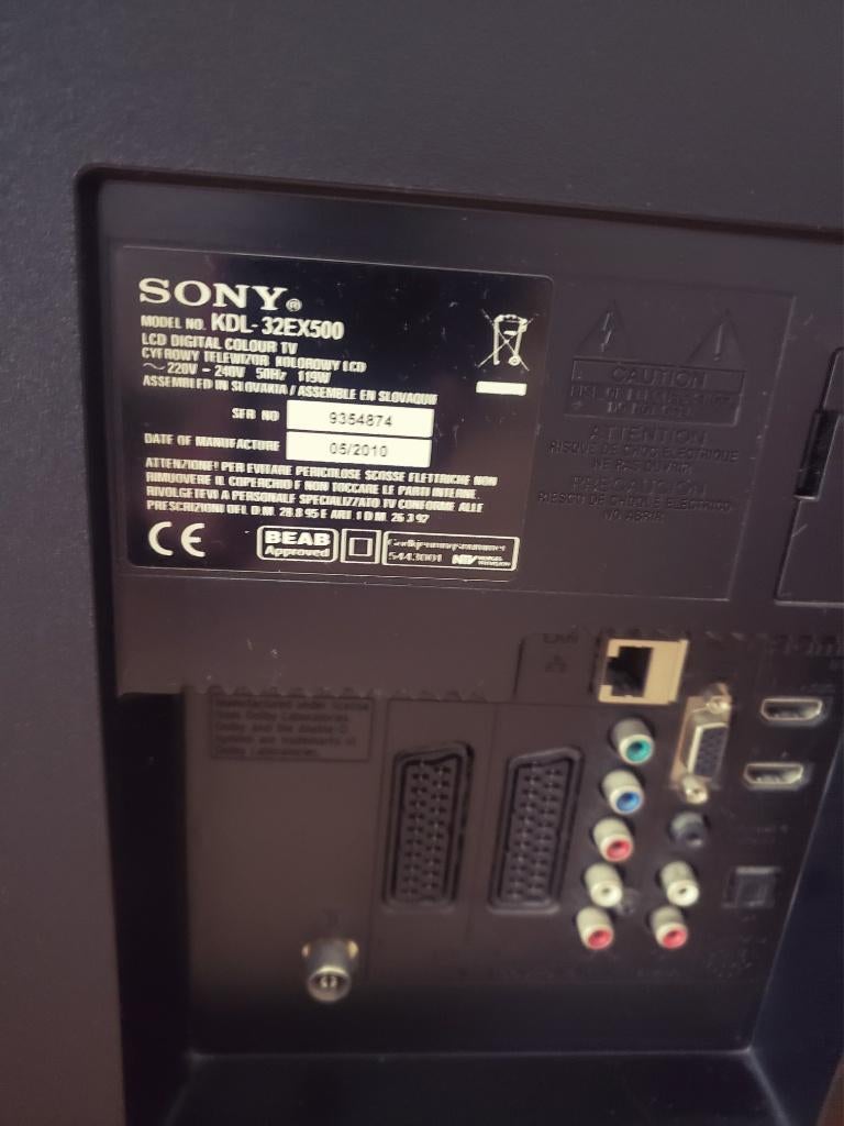 SONY 32 inch TV, full HD 1080P, Audio, Tv en Foto, Televisies, Ophalen of Verzenden, Full HD (1080p), Sony