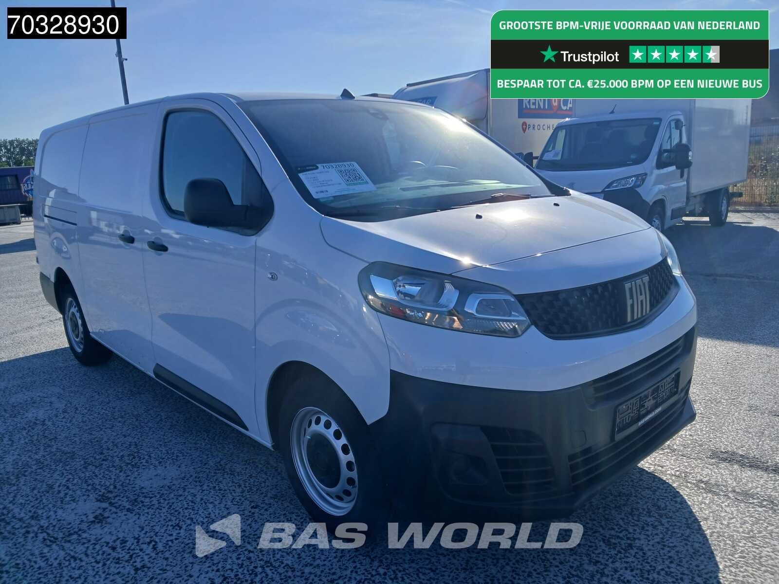 Fiat Scudo 144PK L2H1 Klima Tempomat Parkensensoren Euro6 L2, Auto's, Stof, Gebruikt, Euro 6, Parkeersensor