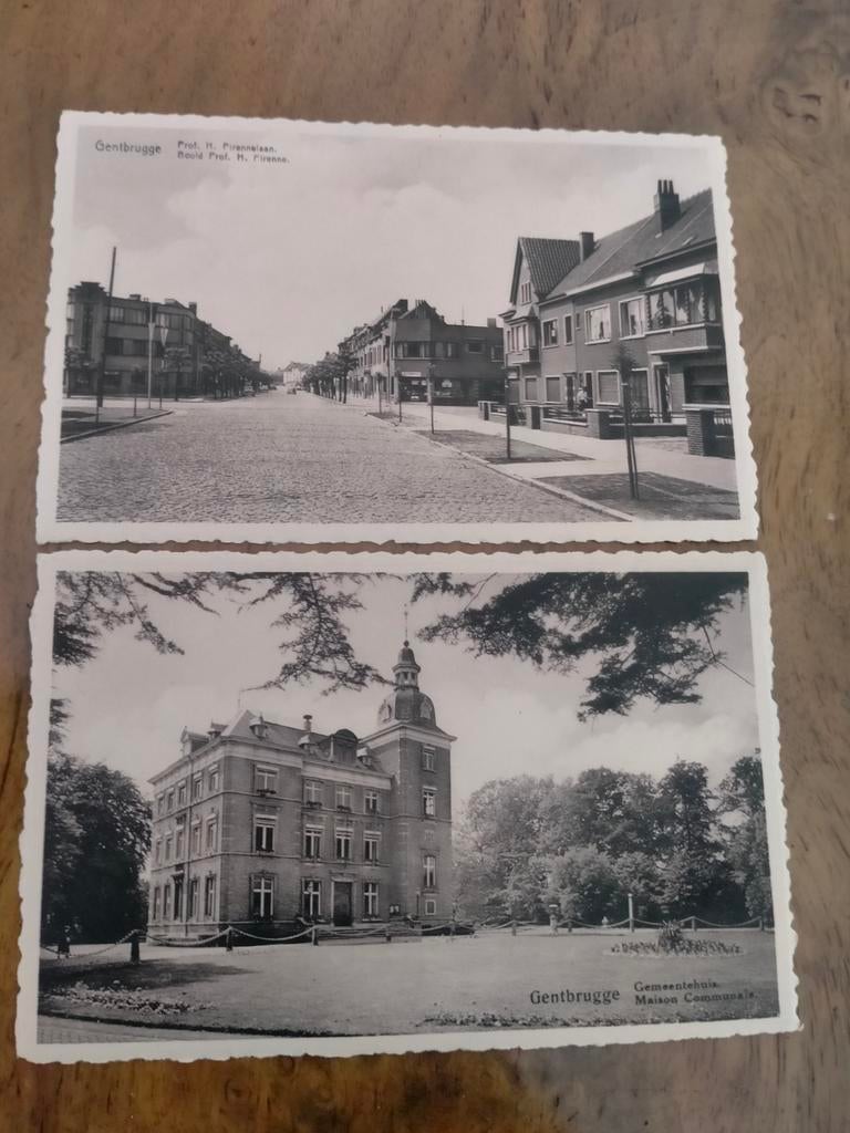 Oude postkaarten Gentbrugge., Enlèvement