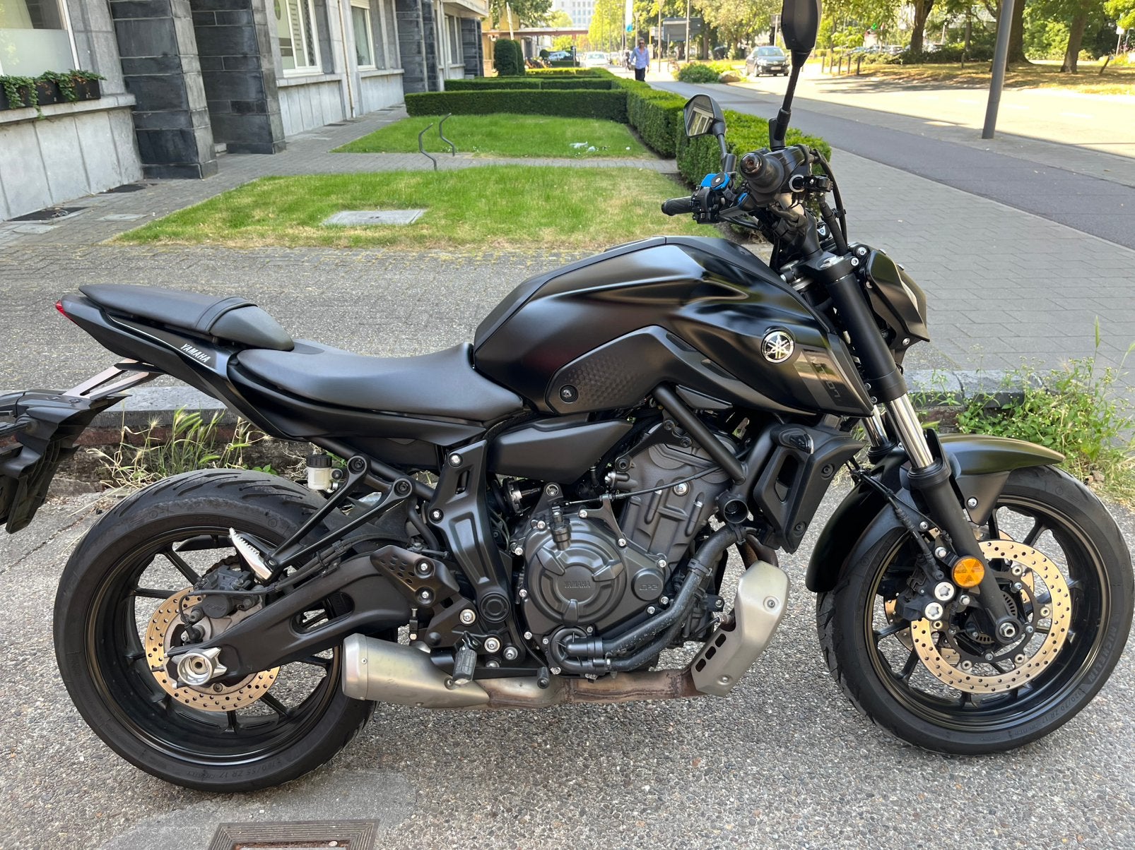 Yamaha mt 07 2024 10250km tft scherm, Motoren, Motoren | Yamaha, 2 cilinders, Motorrijbewijs A, Gebruikt, Particulier