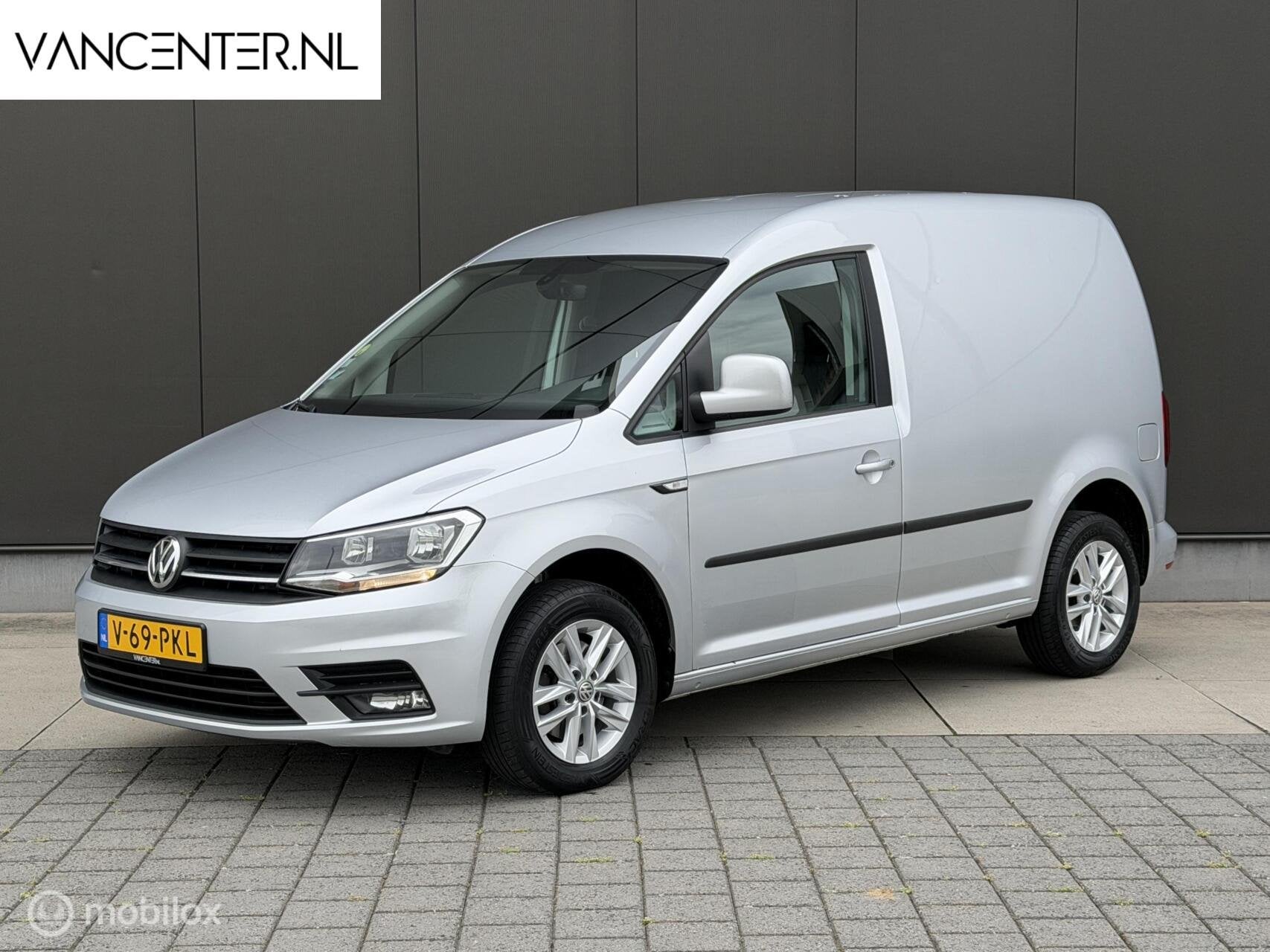 Volkswagen Caddy 2.0 TDI 102PK DSG Automaat Euro 6 Highline, Auto's, Stof, Gebruikt, Zwart, 4 cilinders