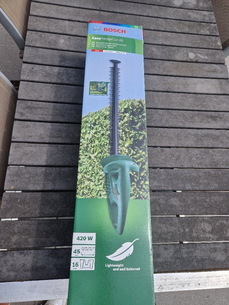 Heggenschaar Bosch mes is 45, Tuin en Terras, Heggenscharen, Ophalen, Gebruikt, Elektrisch, Bosch