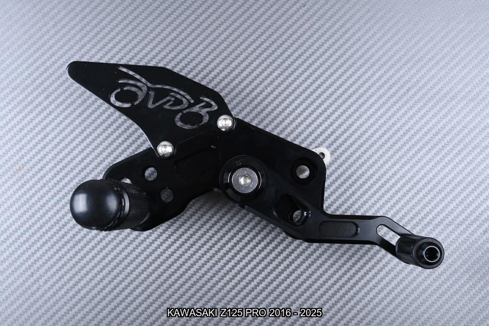 Platine Commandes Reculées KAWASAKI Z125 PRO 2016 - 2025, Enlèvement ou Envoi, Neuf