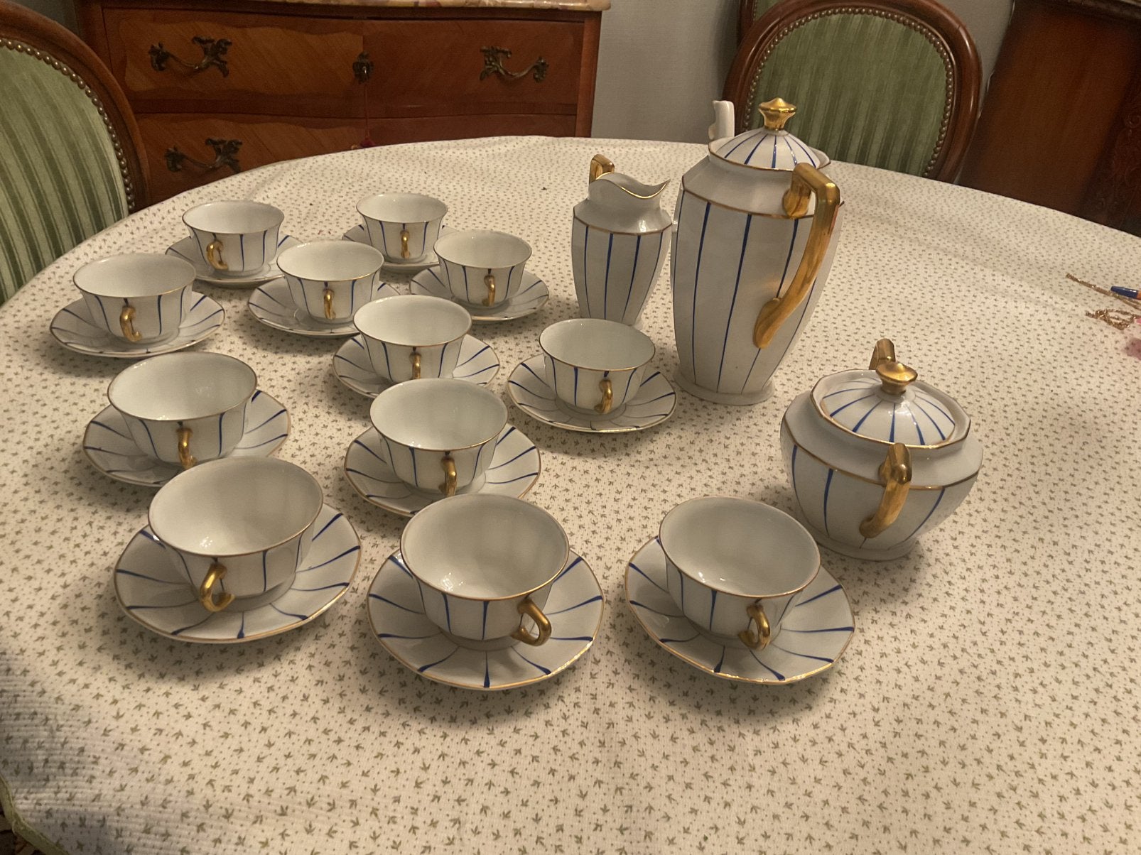 Prachtig koffieservies