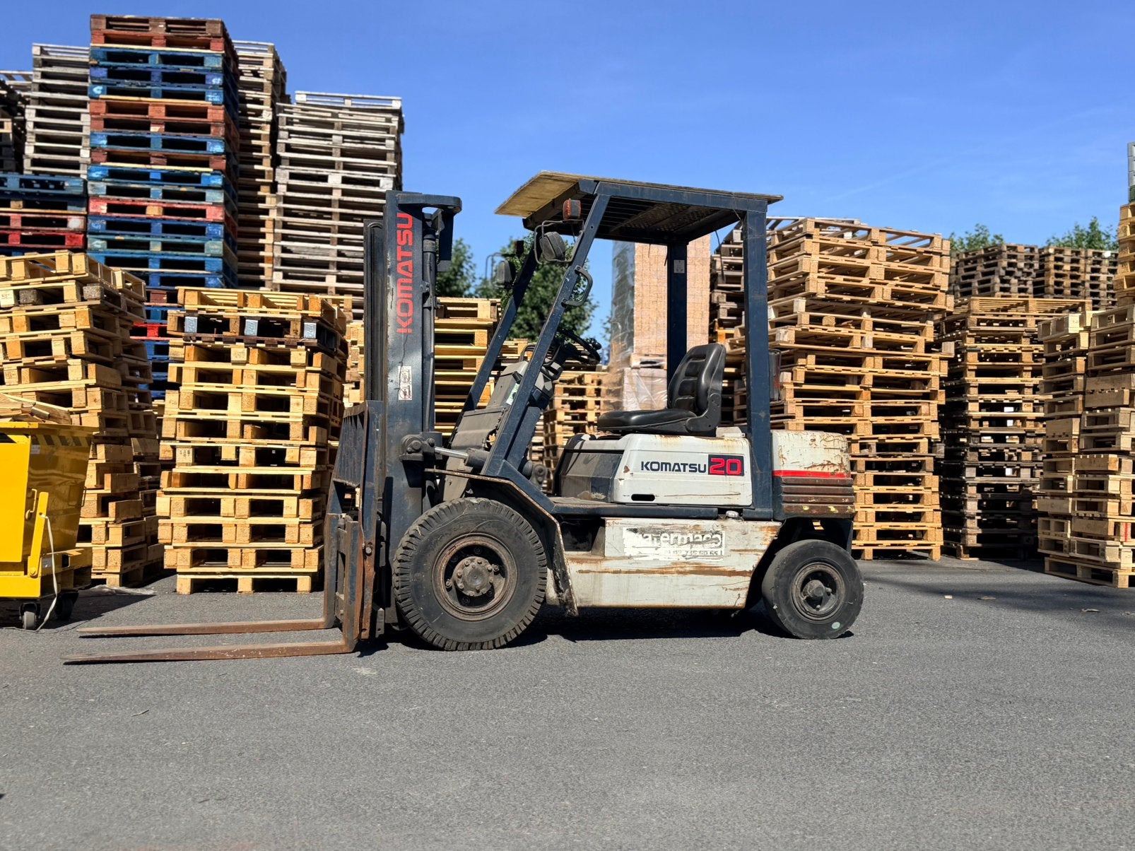 Komatsu FD20T-11E diesel heftruck – 2 ton – 4.793 uur, Ophalen, Diesel, Heftruck