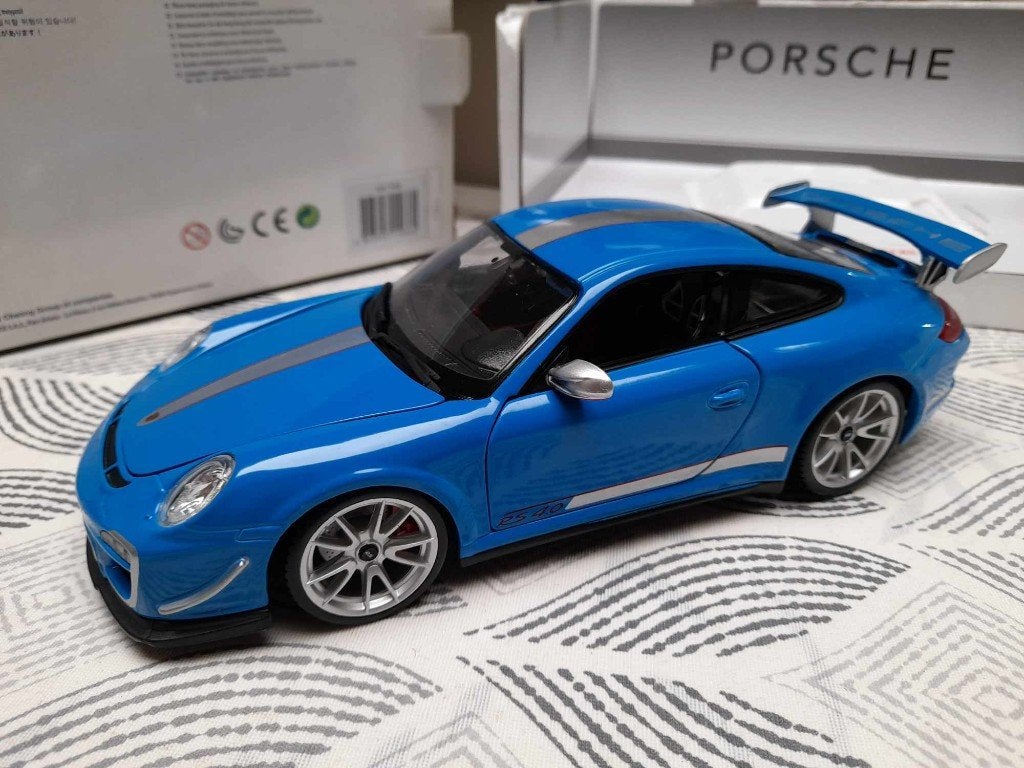Porsche 1/18., Enlèvement ou Envoi, Burago