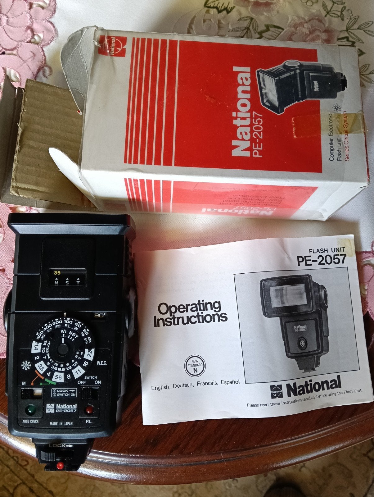 flash unit National, TV, Hi-fi & Vidéo, Photo | Flash, Enlèvement ou Envoi, National
