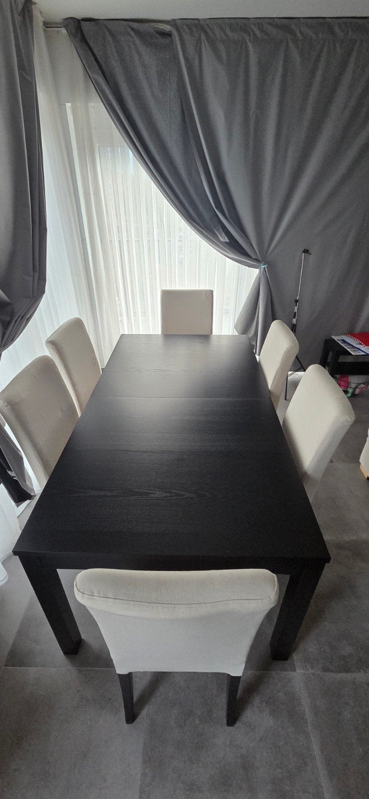 Table à manger + 6 chaises, Enlèvement
