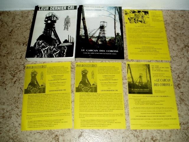 Charbonnages : livres et publicités, Livres, Histoire nationale, Enlèvement