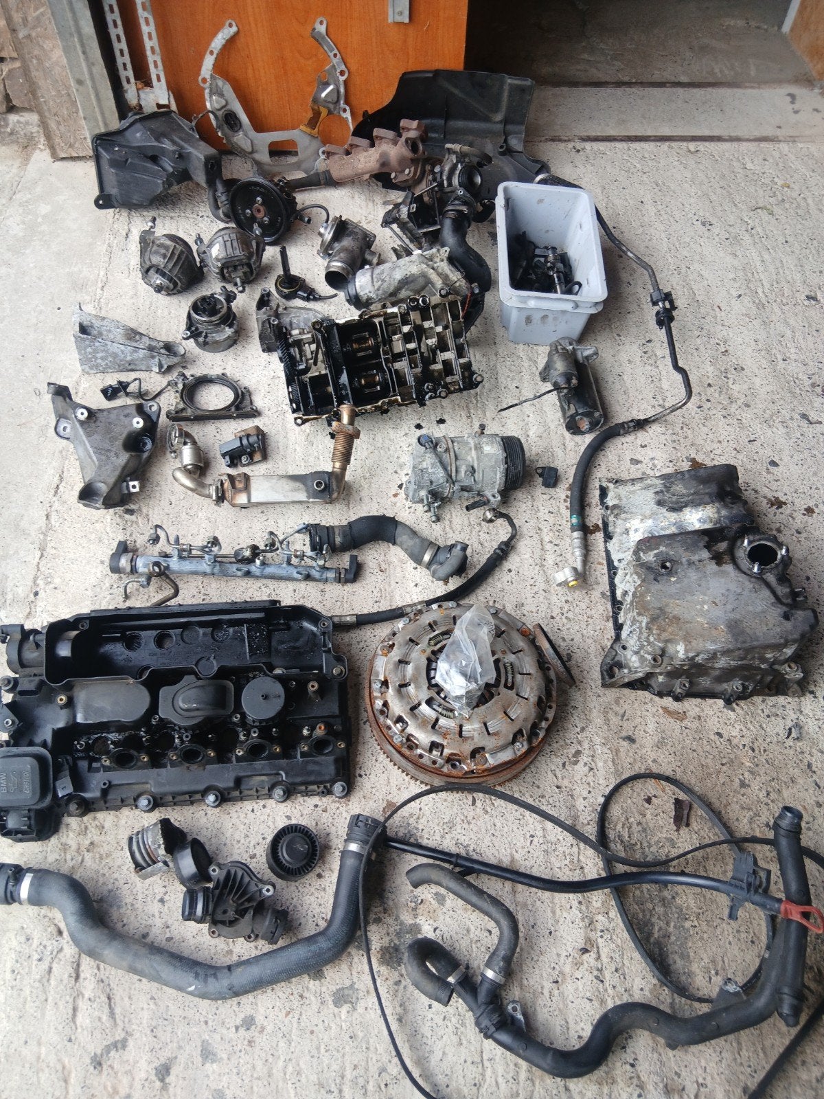 BMW M47 lot pièces moteur, Enlèvement, BMW