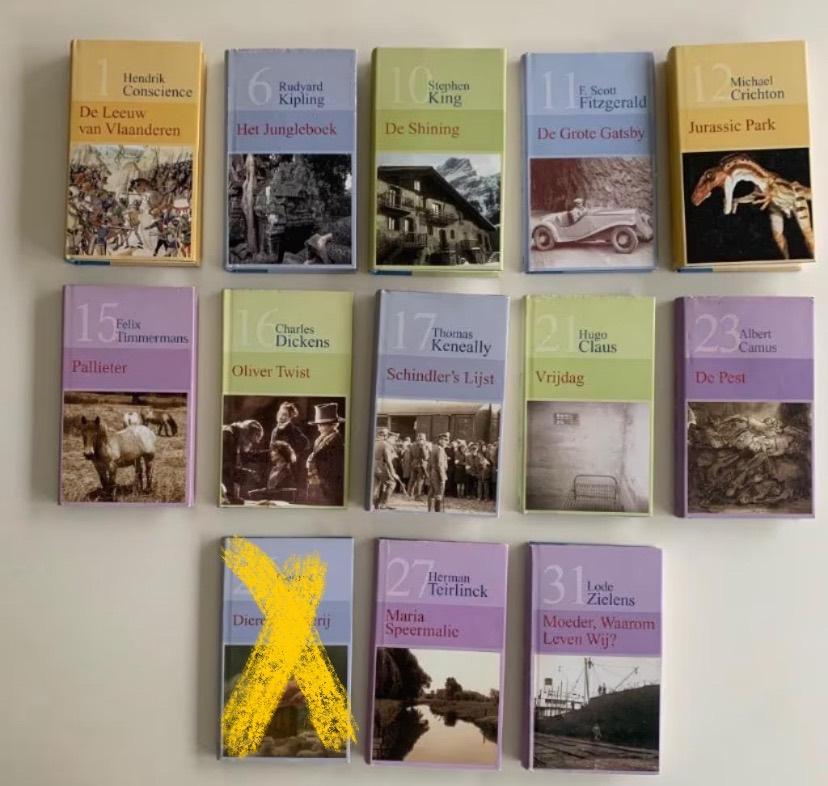 12 x Bibliotheek het laatste nieuws, Ophalen of Verzenden, Nieuw