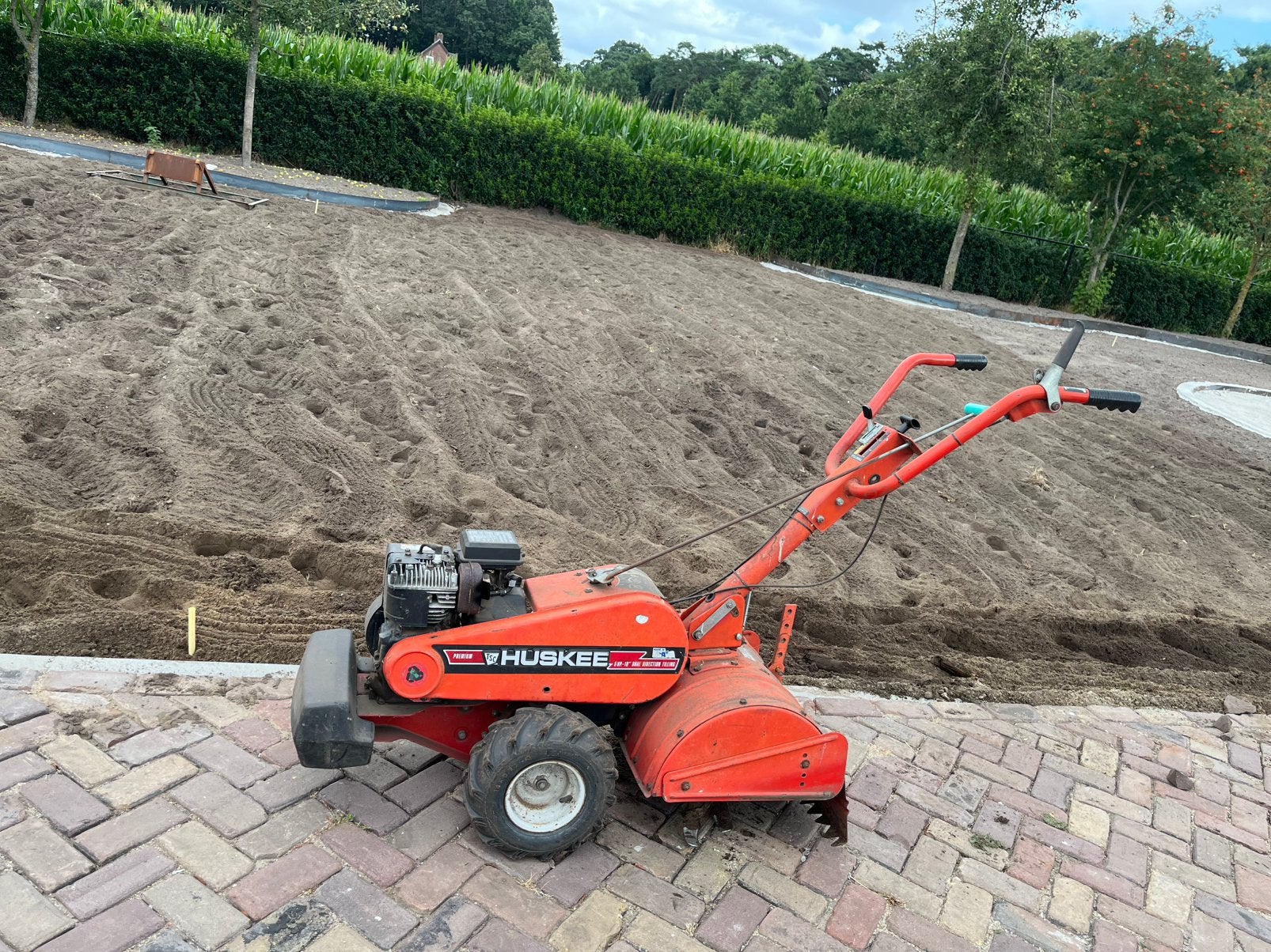 tuinfrees, Ophalen, Gebruikt, Schoffel