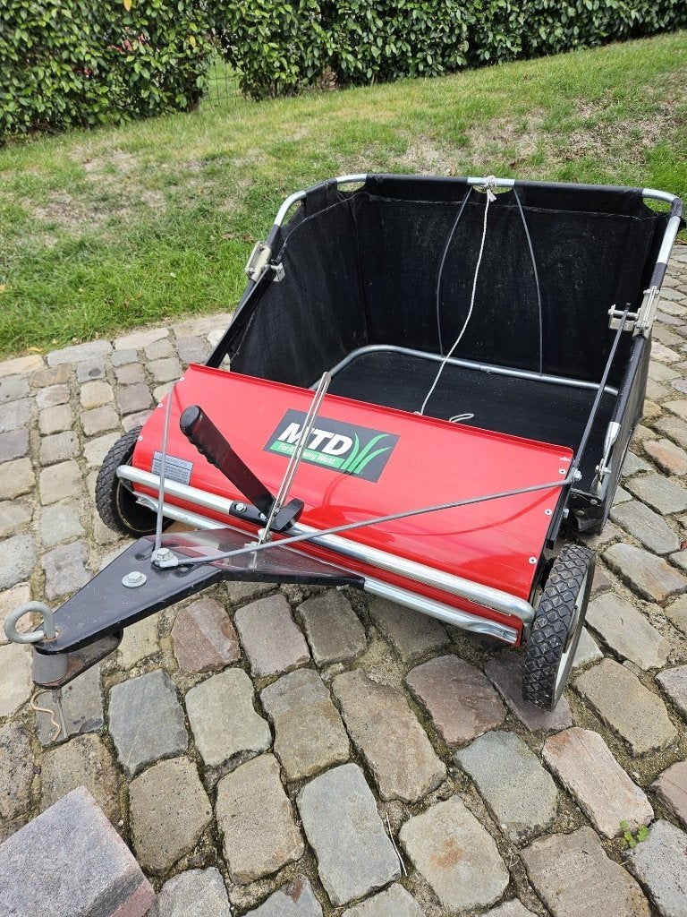 Ramasse feuille/herbe MTD pour tracteur tondeuse, Jardin & Terrasse, Enlèvement, Utilisé, MTD, 90 à 120 cm