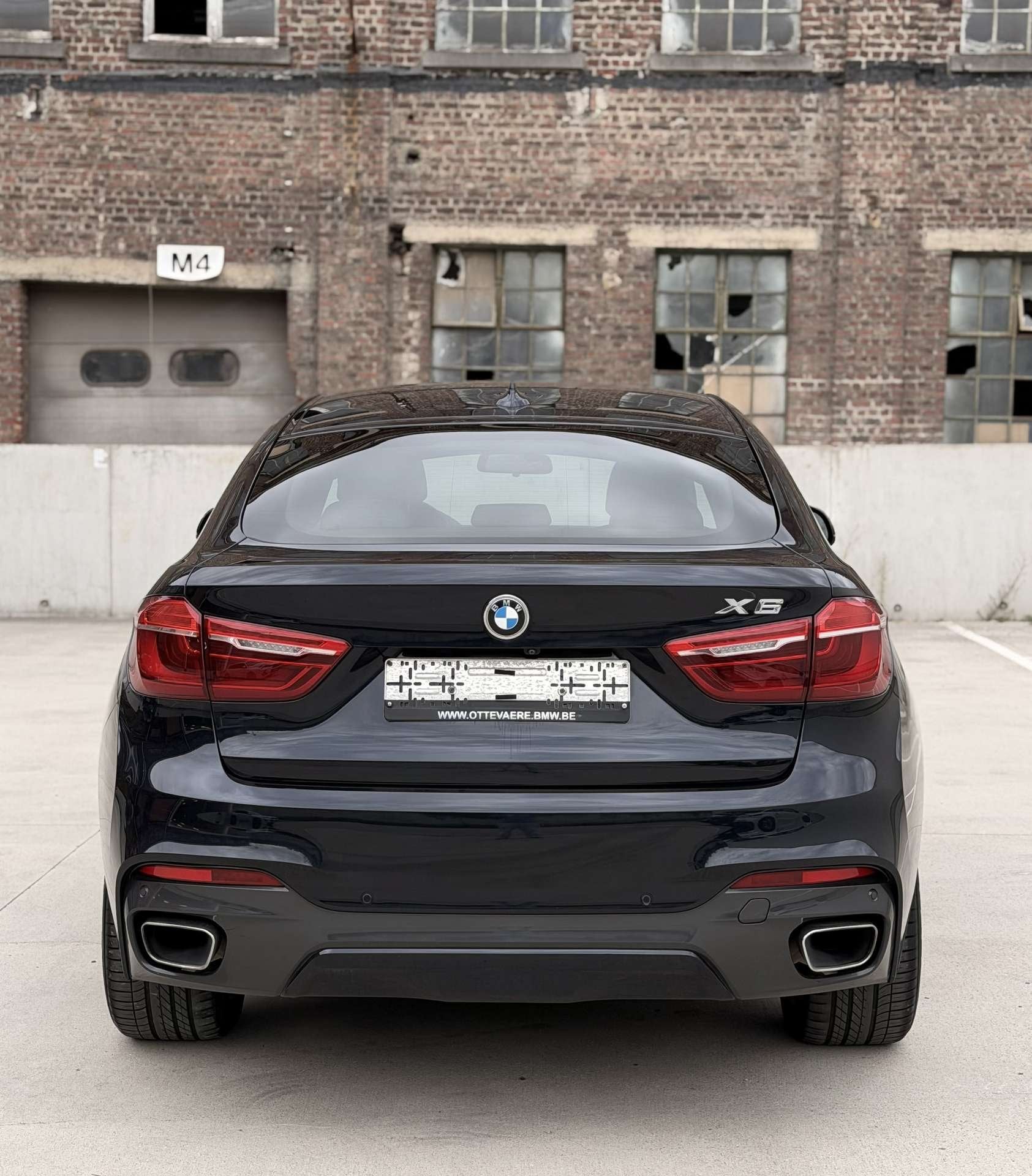 BMW X6 3.0 • M PACK • EURO 6B • LEDER • BLUE & BEIGE, Auto's, Automaat, Dealer onderhouden, Gebruikt, 2993 cc