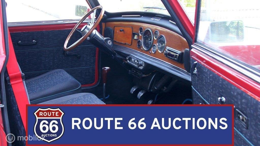 Mini 1000 De Luxe | 1973 | Route 66 Auctions, Auto's, Zwart, Bedrijf, Handgeschakeld, Overige carrosserie