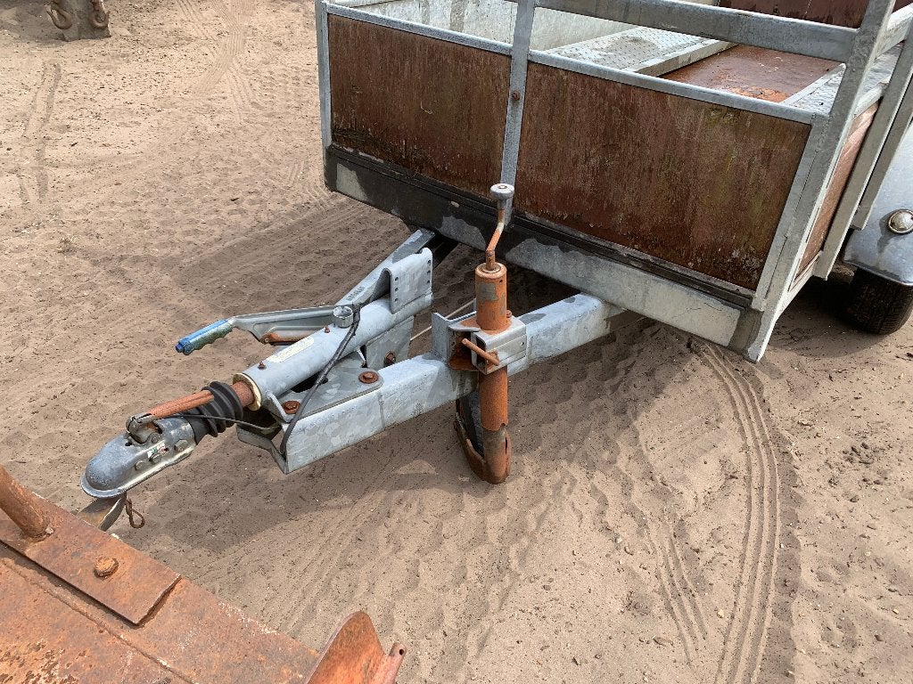 zeer robuuste aanhanger voor kleine graafmachine of ...., Zakelijke goederen, Ophalen, Kraan